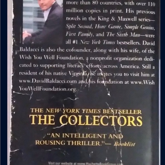 The Collectors By David Baldacci. - Picture 3 of 3